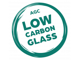 Low-Carbon Glass adesivo 10cm
