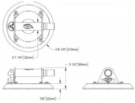 POWR GRIP 8" / 20 CM HANDSAUGER Metallgriff