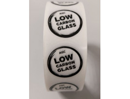 Low-Carbon Glass etiqueta (Rollo)