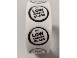 Low-Carbon Glass stickers (roll)